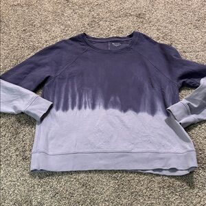 Athleta Sundown Dip Tie Dye Pullover size large